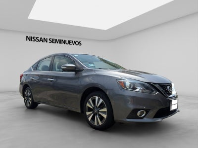 2017 Nissan SENTRA 4 PTS EXCLUSIVE CVT AAC AUT GPS PIEL QC F LED RA-17