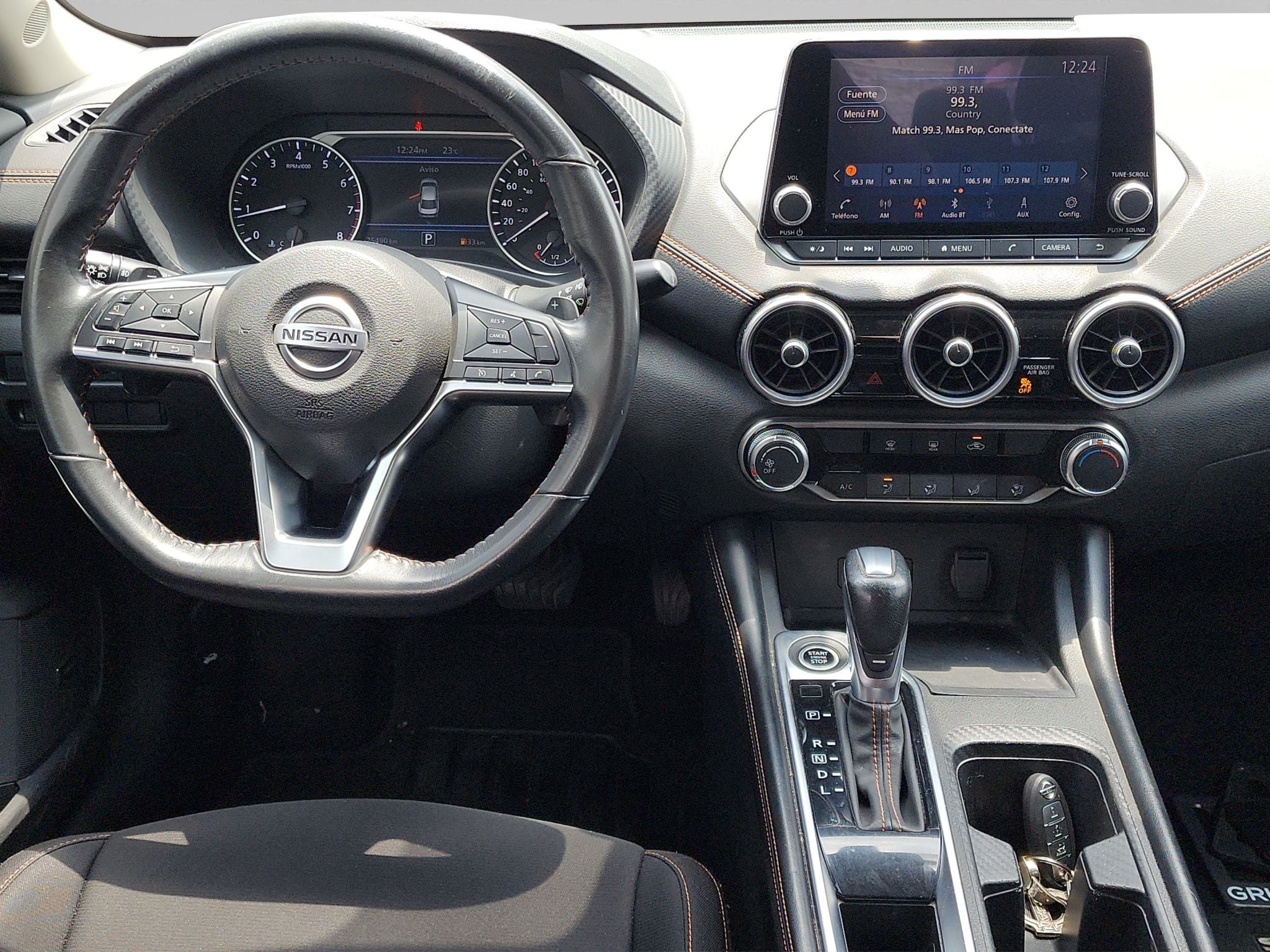 2023 Nissan SENTRA 4 PTS ADVANCE CVT AAC F NIEBLA RA-16