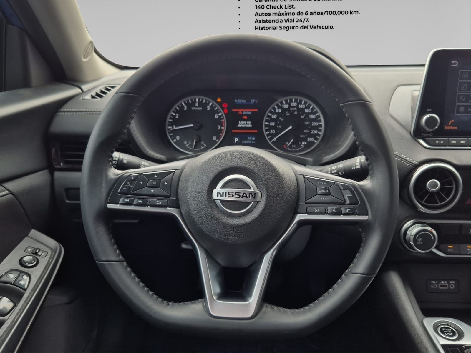 2023 Nissan SENTRA 4 PTS ADVANCE TA AAC F NIEBLA RA-16