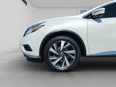 2019 Nissan MURANO 5 PTS EXCLUSIVE CVT GPS PIEL QC RA-20 4X4