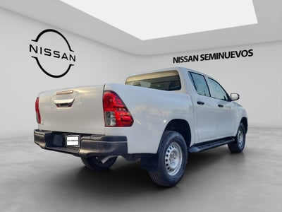 2022 Toyota HILUX 4 PTS DOBLE CAB BASE TM5 AAC VE DEL