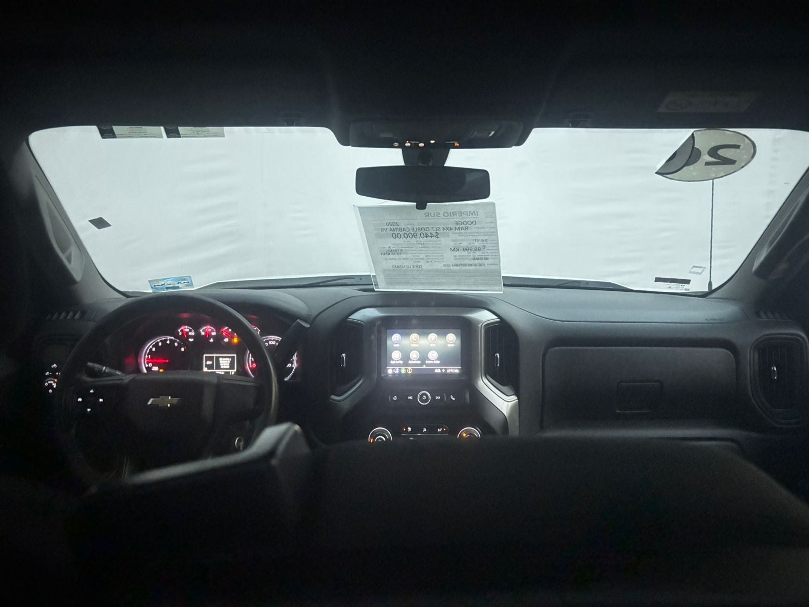 2020 Chevrolet SILVERADO 2 PTS 1500 WT CABINA REGULAR TA AAC