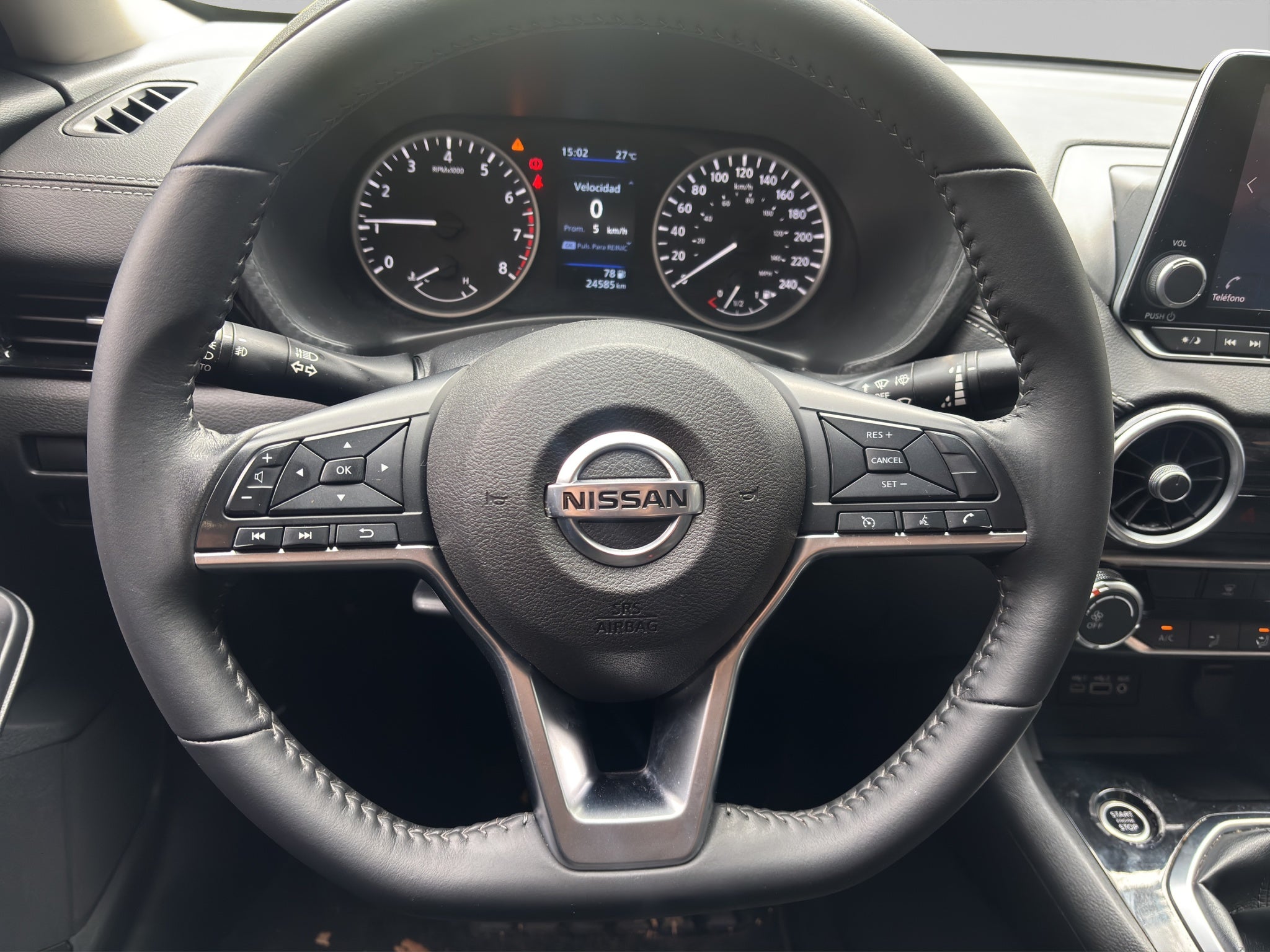 2023 Nissan SENTRA 4 PTS ADVANCE TA AAC F NIEBLA RA-16