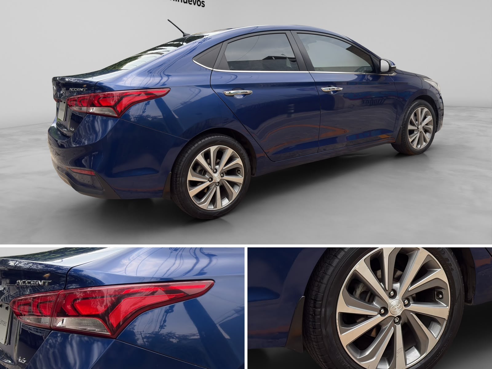 2018 Hyundai ACCENT 4 PTS GLS 16L TA AAC AUT VE PIEL RA-17