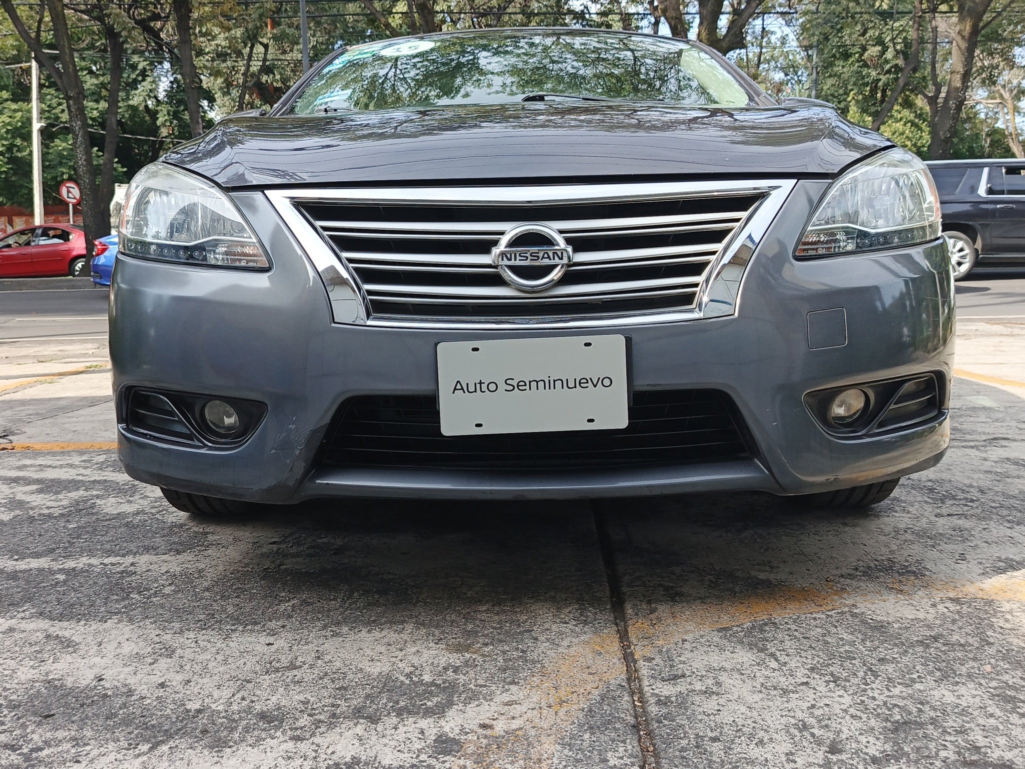 2015 Nissan SENTRA 4 PTS ADVANCE AAC F NIEBLA RA-16CVT