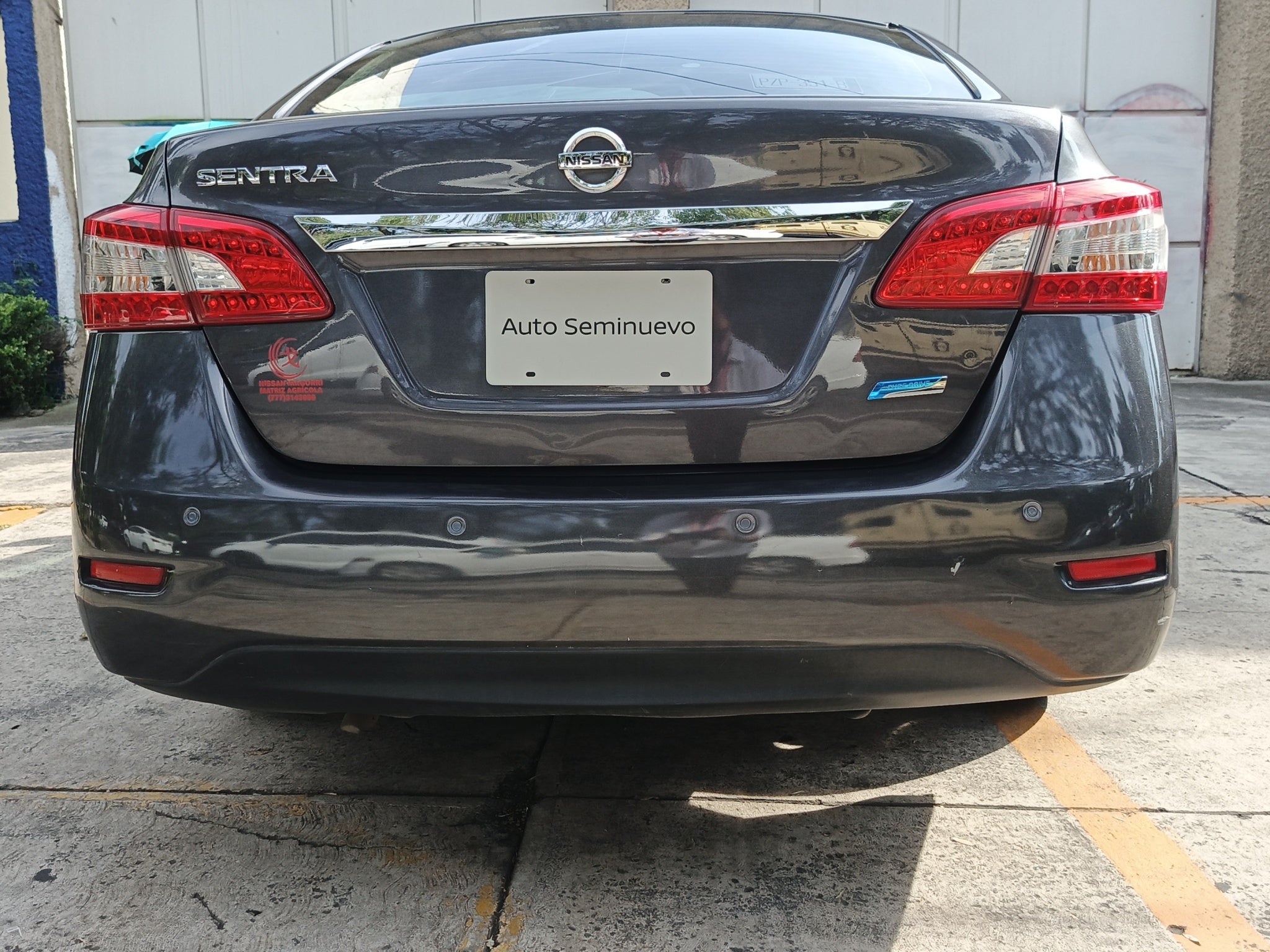 2015 Nissan SENTRA 4 PTS ADVANCE AAC F NIEBLA RA-16CVT