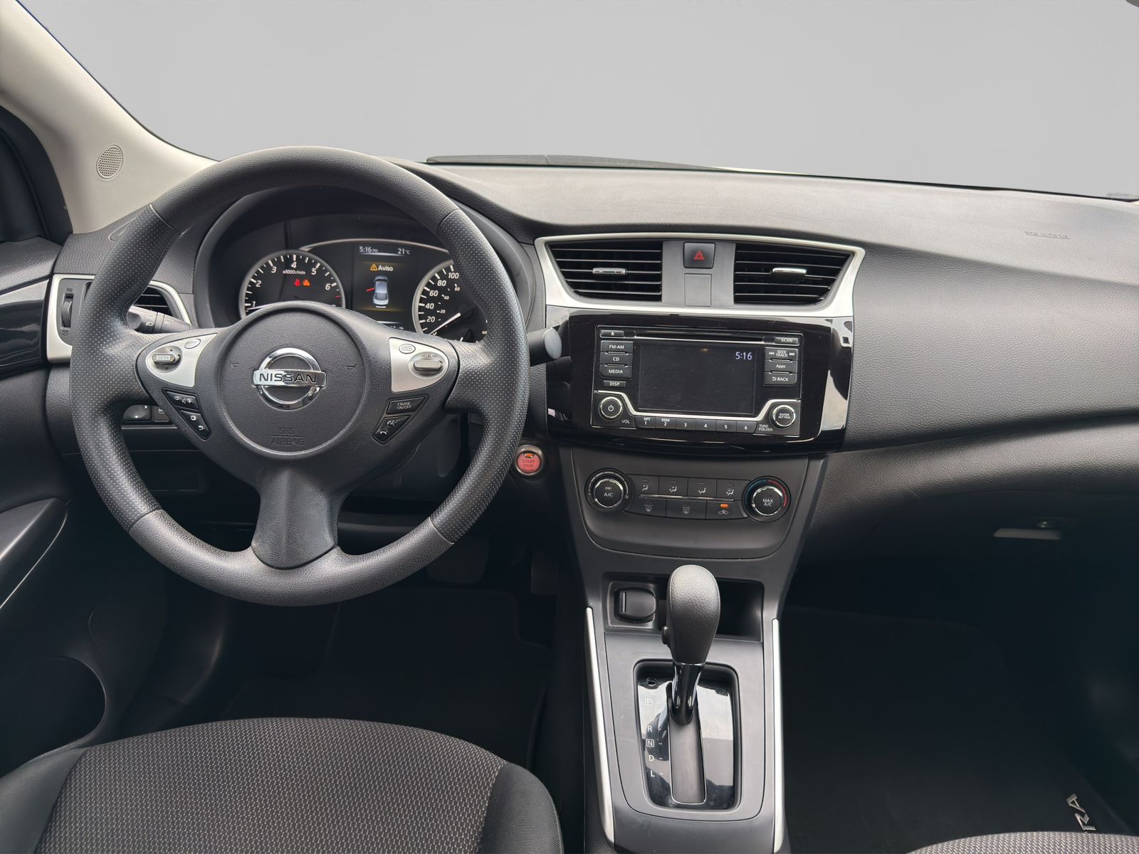 2019 Nissan SENTRA 4 PTS ADVANCE AAC F NIEBLA RA-16CVT