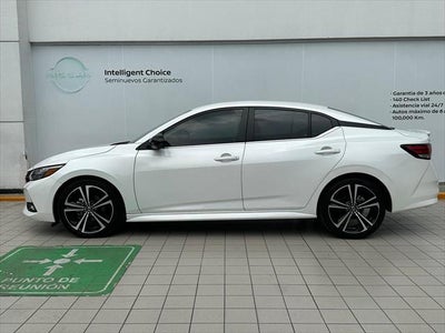 2023 Nissan SENTRA 4 PTS SR PLATINUM CVT AAC AUT ASTOS DEPORTIVOS BOSE PIEL NEGRA QC F LED RA-18