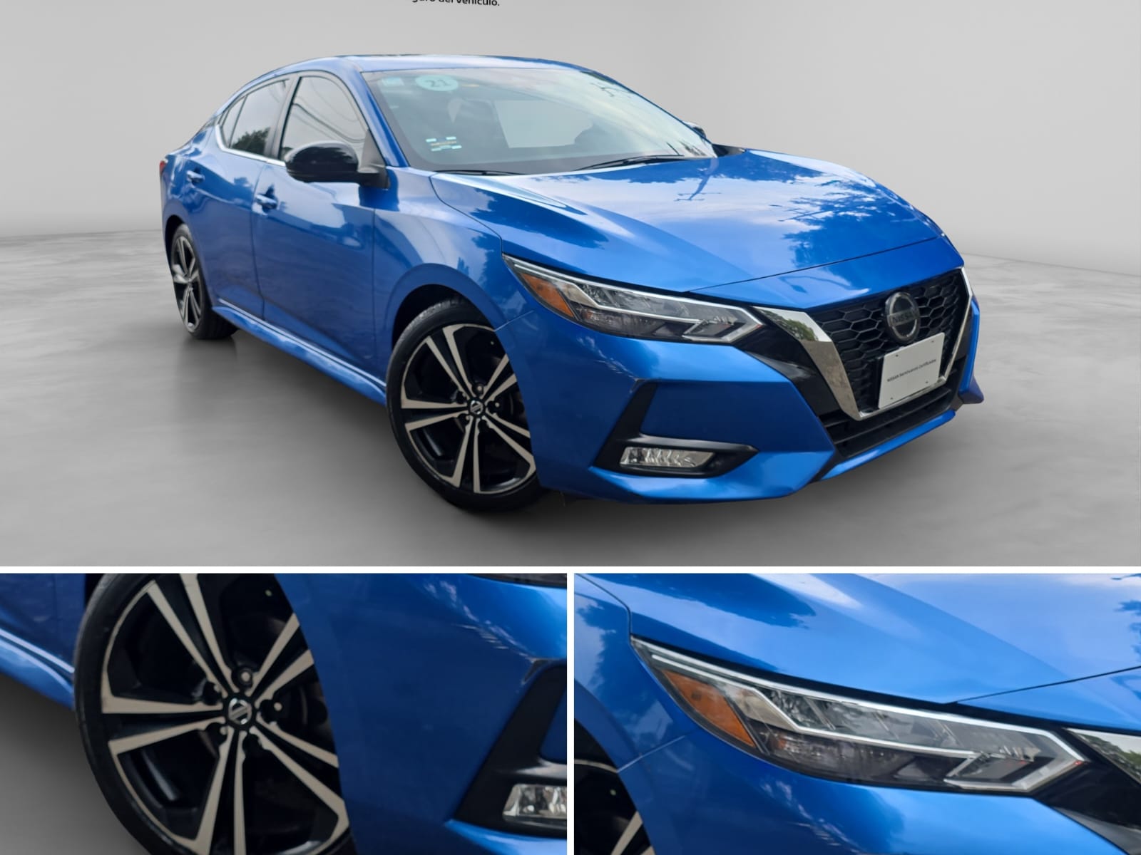 2021 Nissan SENTRA 4 PTS SR TA AAC ASTOS DEPORTIVOS BOSE QC F LED RA-18