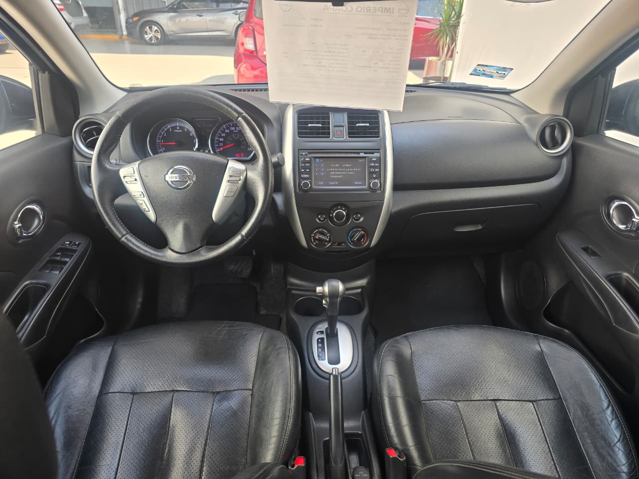 2015 Nissan VERSA 4 PTS EXCLUSIVE TA AAC VE PIEL GPS F NIEBLA RA-15