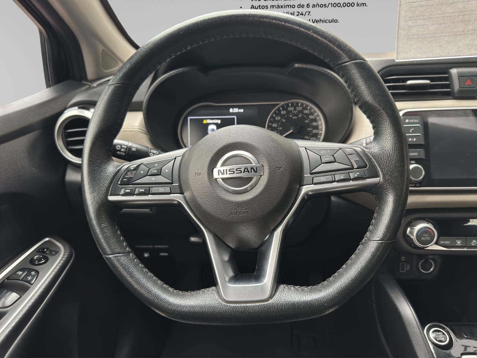 2021 Nissan VERSA 4 PTS EXCLUSIVE CVT AAC AUT VE PIEL GPS F NIEBLA RA-17