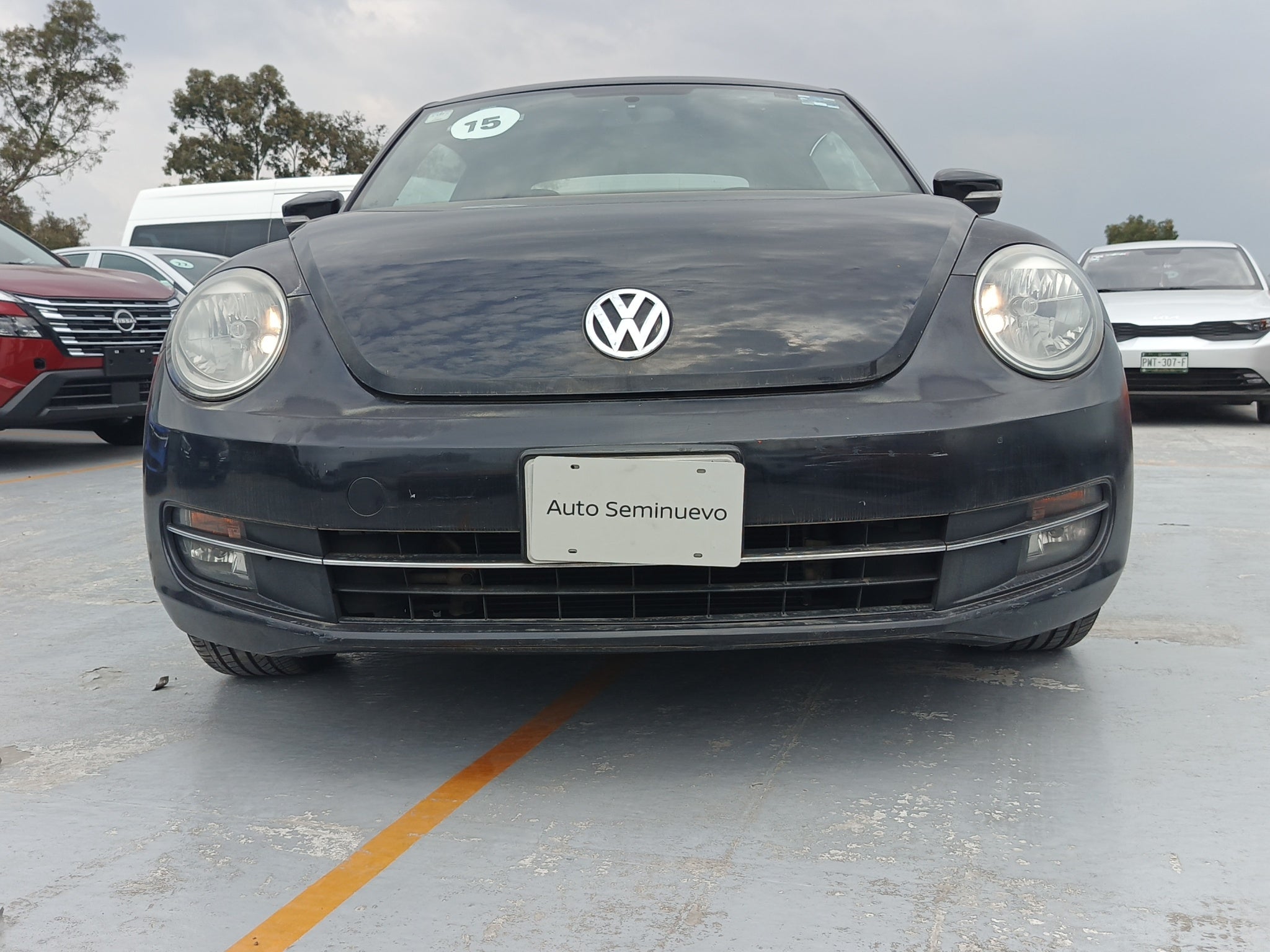 2015 Volkswagen BEETLE 3 PTS HB TURBO R LINE 210 HP TA VE6 CD PIEL QCP ALERON ASTOS DEPORTIVOS RA-19