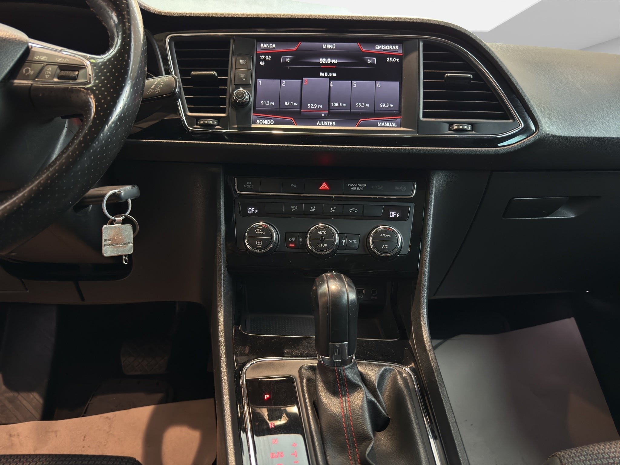 2018 SEAT LEON 3 PTS FR 14T 150 HP DSG CLIMATRONIC TELAPIEL QC FLED RA-18