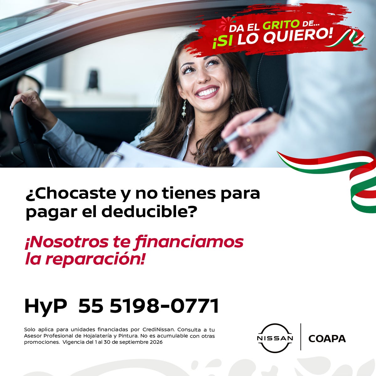 Financiamos la reparación de tu auto